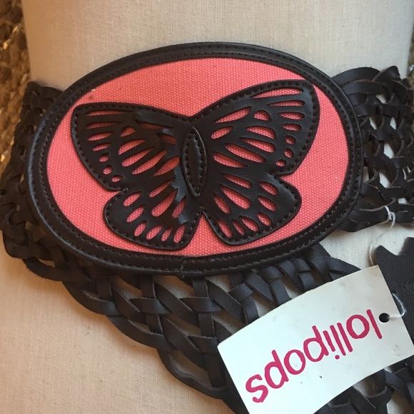 COPY - Lollipops Paris butterfly leather belt - Picture 4 of 8